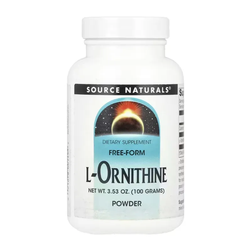 L-орнітин Source Naturals (L-Ornithine) — 100 г