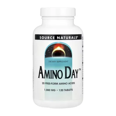 Амінокислоти 1000мг Source Naturals (Amino Day™) — 120 таблеток