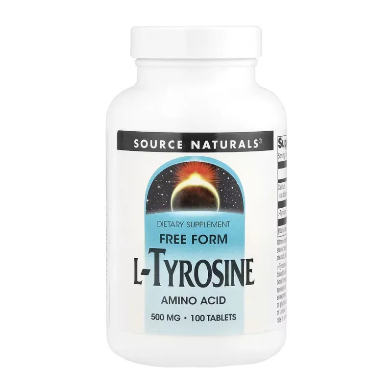 L-тирозин, L-Tyrosine 500mg - 100 tabs