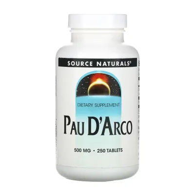 Пау д’Арко (кора муравьиного дерева), Pau D'Arco 500mg - 250 tabs