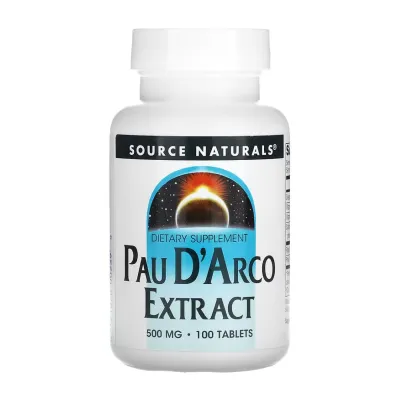 Экстракт Пау Д'Арко, Pau D'Arco Extract 500mg - 100 tabs