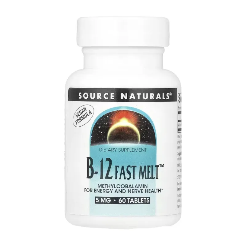Vitamin B-12 5mg - 60 tabs