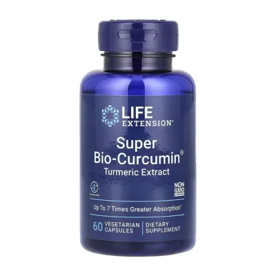 Куркумін 400 мг Life Extension (Super Bio-Curcumin® Turmeric Extract) — 60 веганських капсул