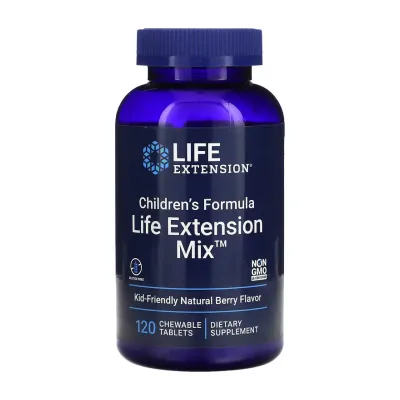 Дитячий вітамінно-мінеральний комплекс,Children's Formula Life Extension Mix™ - 120 chewable tabs