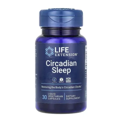 Підтримка циркадних ритмів, Circadian Sleep - 30 liquid vegetarian caps