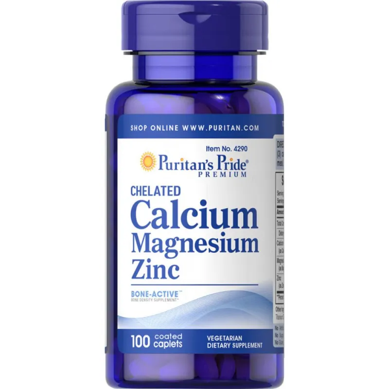 Кальцій Магній Цинк, Calcium Magnesium Zinc - 100caps