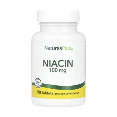 Вітамін B3 100мг Nature's Plus (Niacin) — 90 таблеток