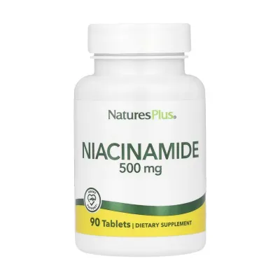 Вітамін B3 500 мг Nature's Plus (Niacinamide) — 90 таблеток