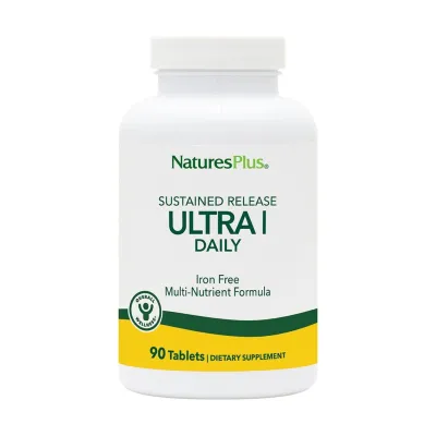 Залізо Nature's Plus (Ultra I Multi Iron-Free) — 90 таблеток