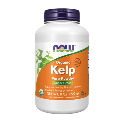Органічний порошок бурих водоростей (келп), Kelp Powder Organic - 227g