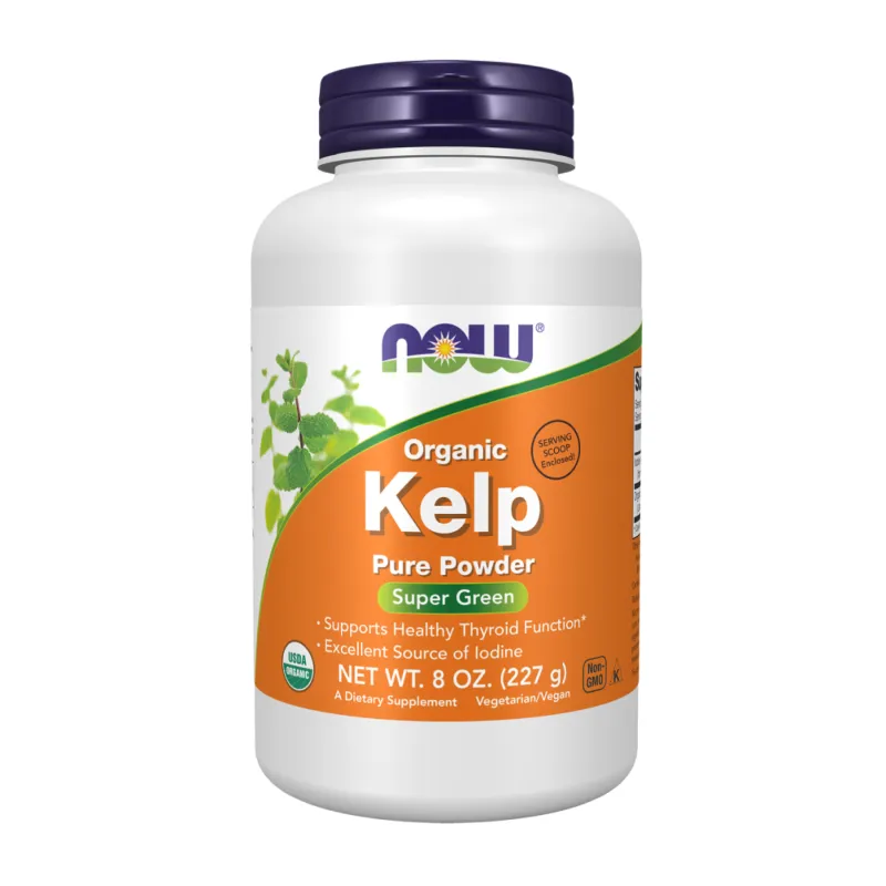 Органический порошок бурых водорослей (келп), Kelp Powder Organic - 227g