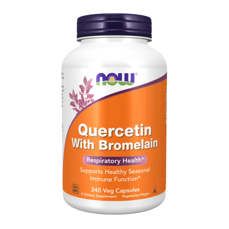 Кверцетин с бромелаином, Quercetin with Bromelain - 240 vcaps