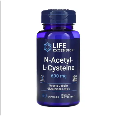 N-Acetyl-L-Cysteine (NAC) 600mg - 60 caps