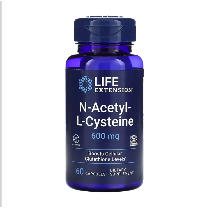 N-Acetyl-L-Cysteine (NAC) 600mg - 60 caps