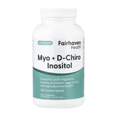 Мио- и Д-хироинозитол, Myo + D-Chiro Inositol - 240 caps