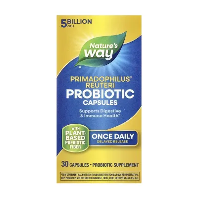 Пробіотик, Primadophilus® Reuteri Probiotic - 30 vcaps