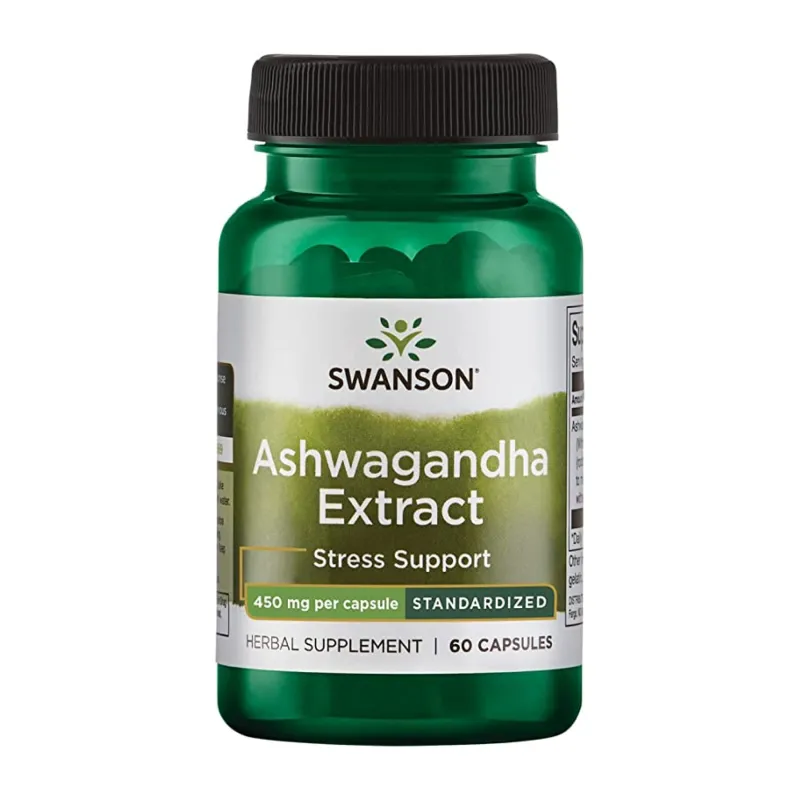 Ashwagandha Extract Standardized 450mg - 60 caps