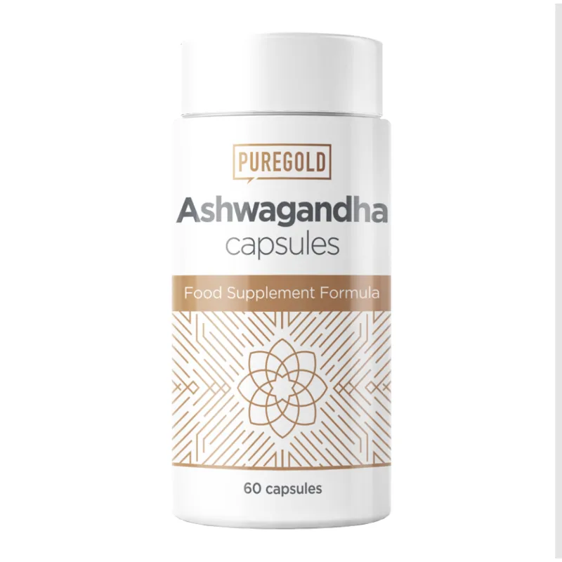 Омега-3 рыбий жир Pure Gold (Ashwagandha) – 60 капсул, для сердца, мозга и зрения
