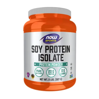 Соєвий протеїн Now Foods (Soy Isolate) — 907 г