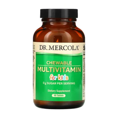 Мультивітаміни для дітей, Chewable Multivitamin for Kids - 60 tabs