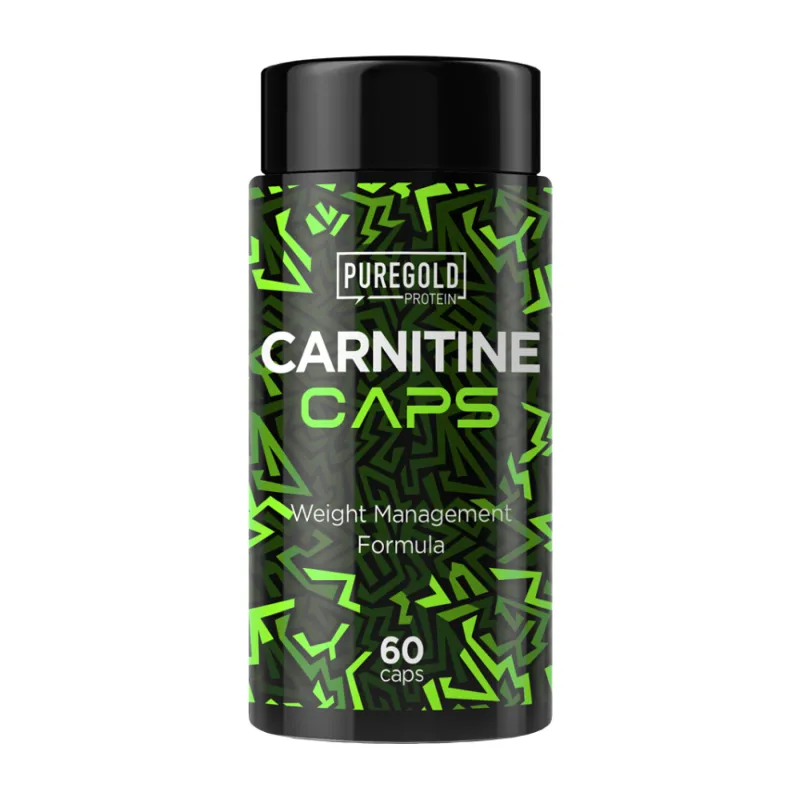 L-карнітин Pure Gold (Carnitine) — 60 капсул, для контролю ваги