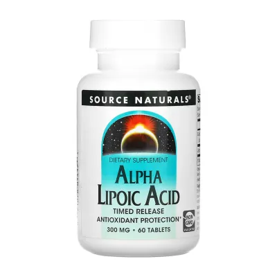 Альфа-липоевая кислота, Alpha Lipoic Acid 300mg - 60 tabs