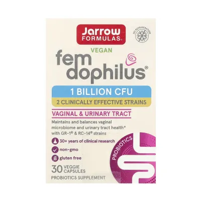 Пробиотик, Vegan Fem Dophilus® 1 Billion Cfu - 30 vcaps