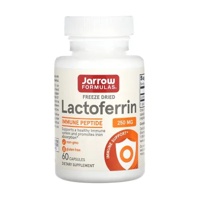 Лактоферин, Lactoferrin 250mg - 60 vcaps