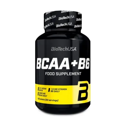 BCAA амінокислоти Biotech (B6) — 100 таблеток