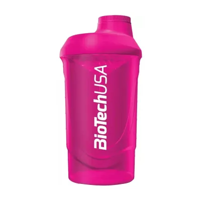 Шейкер Biotech (Wave Shaker) — 600 мл, pink