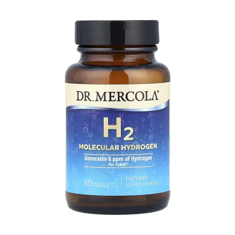 Антиоксидантний комплекс Молекулярний водень H2 Dr. Mercola (H2 Molecular Hydrogen 30 Day) — 30 таблеток