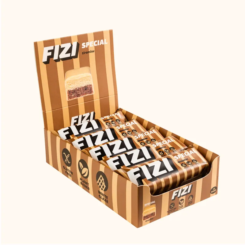 Протеїновий батончик (Fizi Bar Special) — 10×45 г, tiramisu