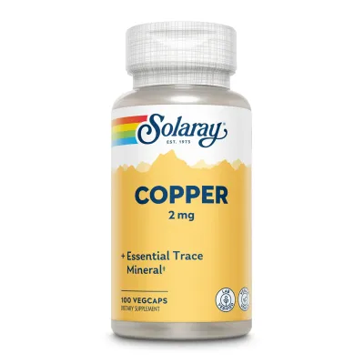 Медь, Copper 2mg - 100 caps