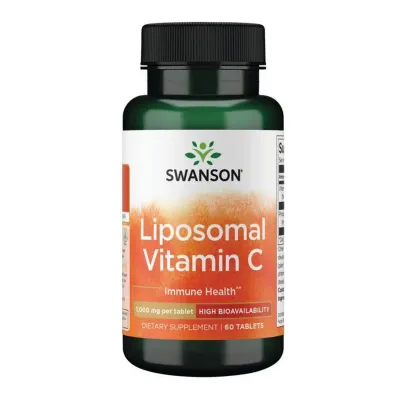 Липосомальный витамин C, Liposomal Vitamin C - High Bioavailability 1000 mg - 60 tabs