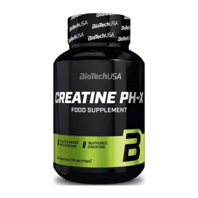 Креатин Biotech (pHX) — 90caps, для сили та тренувань