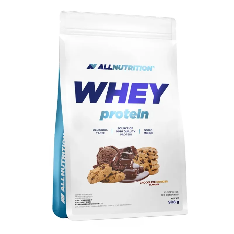 Сироватковий протеїн Allnutrition — 908 г, карамель солона арахісова паста