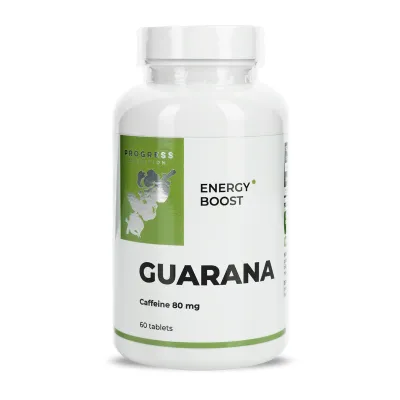 Guarana Extract 200mg with Caffeine 80mg - 60 tabs