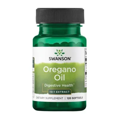 Олія 150мг Swanson (Oregano Oil 10:1 Extract) — 120 софтгелів