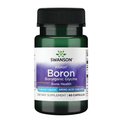 Гліцин 6мг Swanson (Boron Boroganic Glycine) — 60caps
