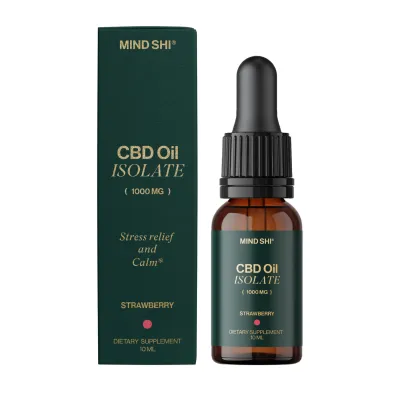 КБД Масло Isolate 1000 mg Strawberry - 10 ml