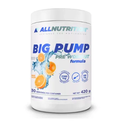 Предтренировочный комплекс, Big Pump Pre Workaut Formula - 420g Orange