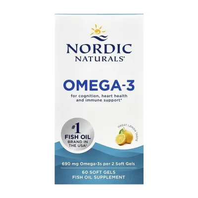 Омега-3, Omega-3 - 60 softgels