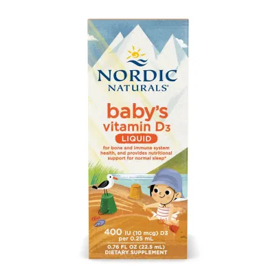 Вітамін D3 Nordic Naturals (Baby's Liquid) — 22,5 мл