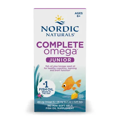 Комплекс Омега 3-6-9 для дітей, Complete Omega Junior - 180 mini softgels