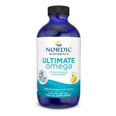 Омега-3 риб’ячий жир Nordic Naturals (Ultimate Omega) — 237 мл, для серця, мозку та зору