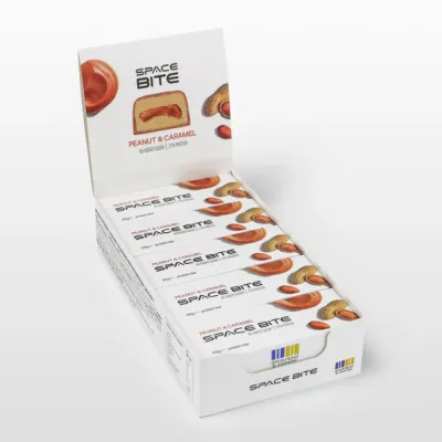 Протеїновий батончик Space Food (Space Bite) — 10×45 г, peanut карамель