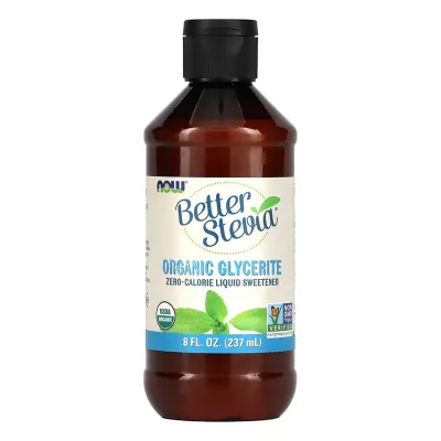 Стевія BetterStevia Liquid, Organic Glycerite — 237 мл для щоденної підтримки