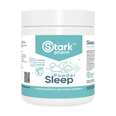 Заспокійливий комплекс для швидкого засинання у порошку Stark Pharm (Sleep Powder) — 320 г (порошок)