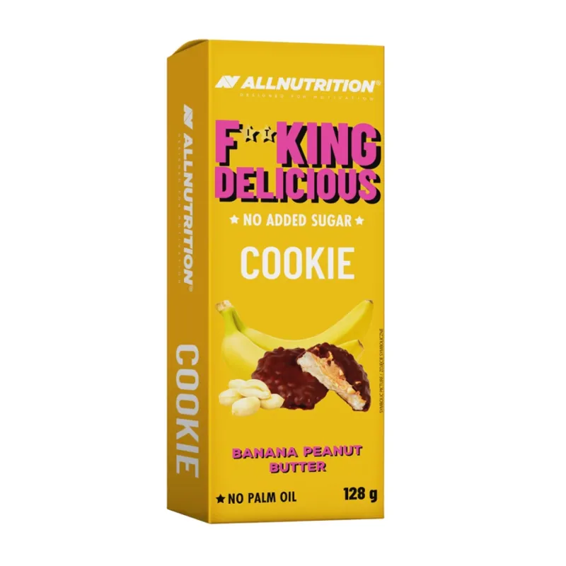 Фітнес печиво, Fitking Delicious Cookie - 128g Banana Peanut Butter
