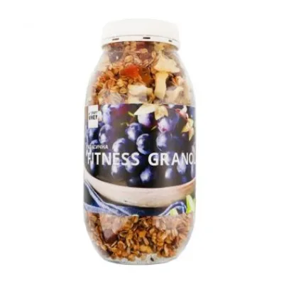 Фітнес гранола з класичним смаком, Fitness Granola - 450g Classic